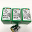 New Lot of 3 Schneider ZB4 BA56 Guarded Yellow Operator Head for Push Button Switch