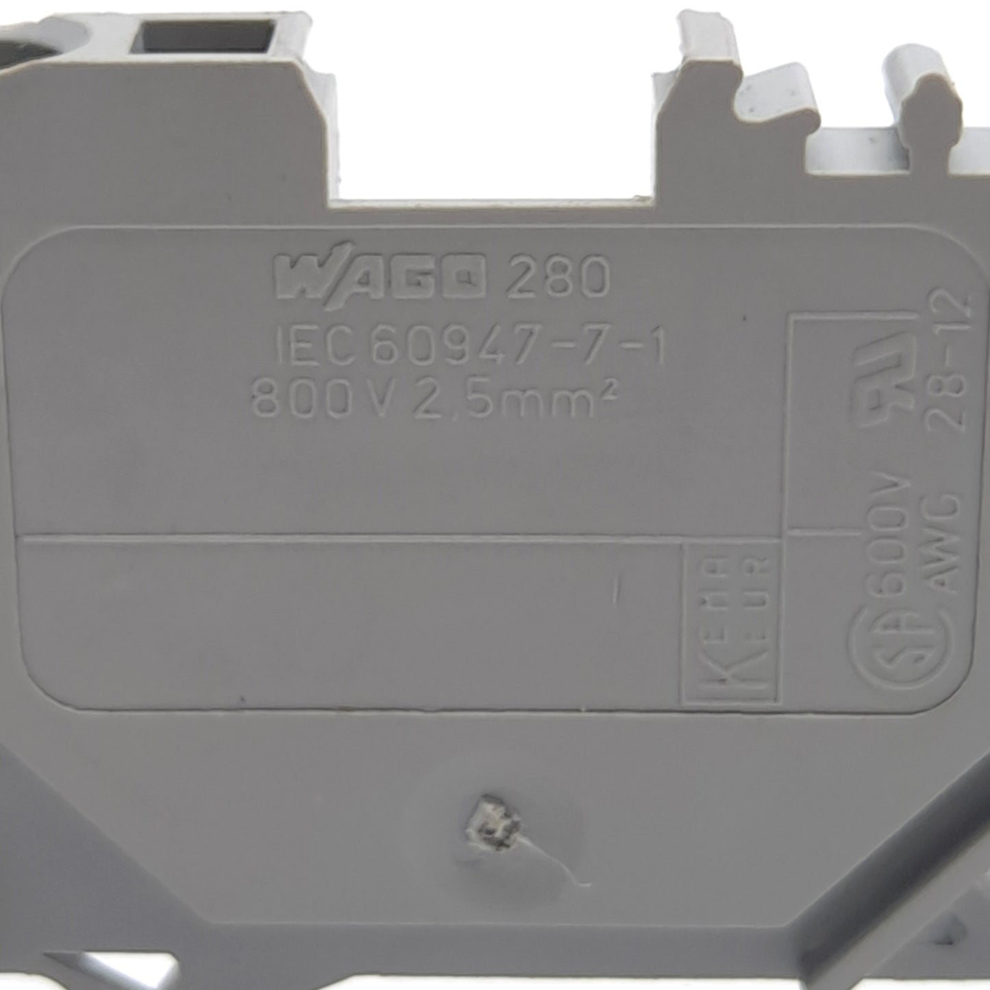 Used Lot of 18 Wago 280-681 Terminal Block, 3-Conductor, 1-Level, 1-Potential