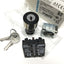 New – Open box Siemens 3SB3 601-4AD11 Keyed Selector Switch, 2-Position, 1NO-1NC Contact Block