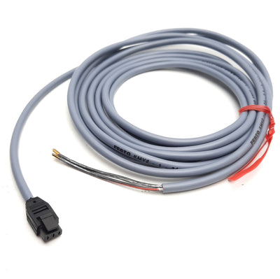 New Festo 30446 KMYZ-1-24-2,5 Plug Socket w/ Cable, 24VDC, 2.5m, For Solenoid Valves