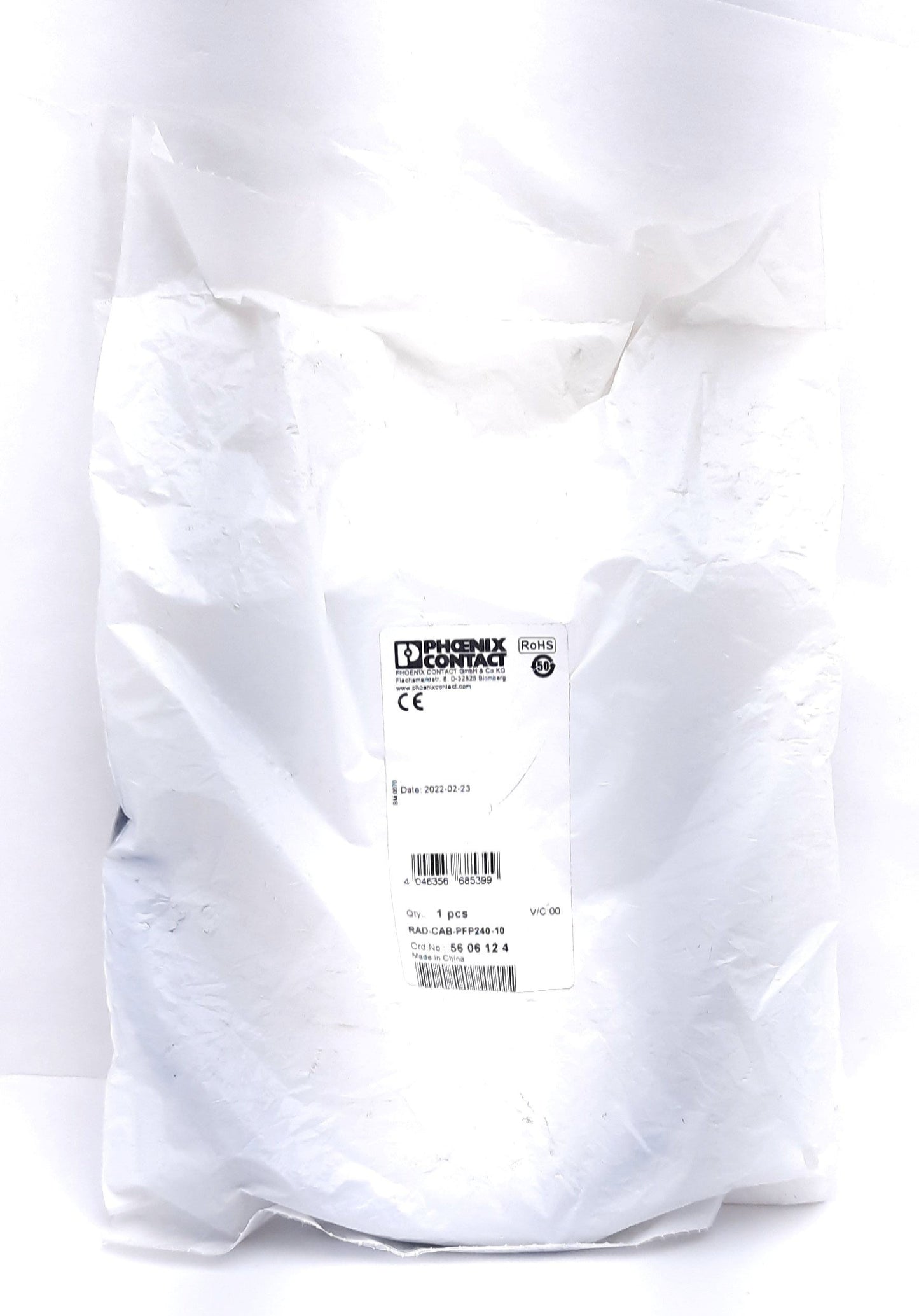 New Phoenix Contact RAD-CAB-PFP240-10 ANTENNA CABLE 10ft 50OHM LMR 240