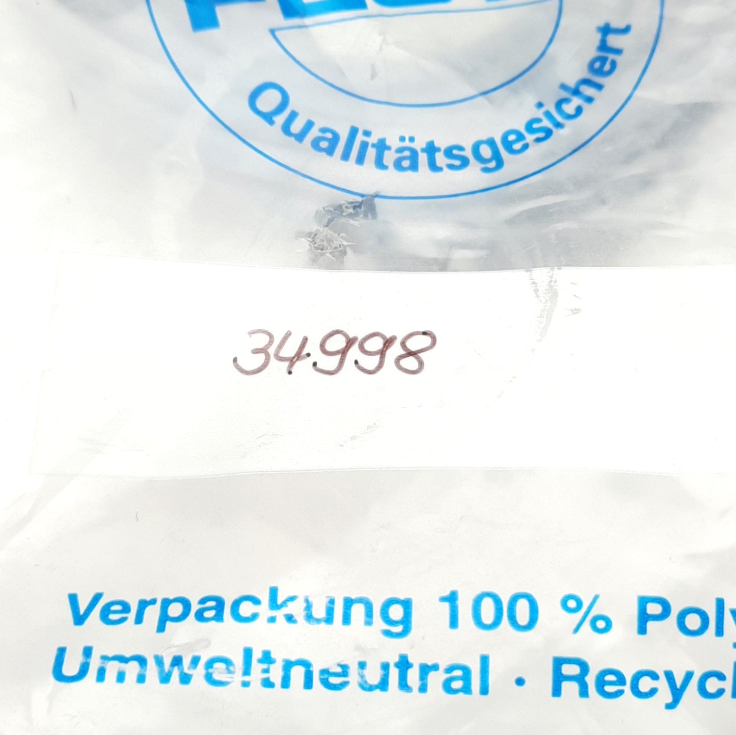 New Festo 34998 KMYZ-2-24-5-LED Solenoid Connecting Cable, 2-Pin, 24VDC 1A, 5m