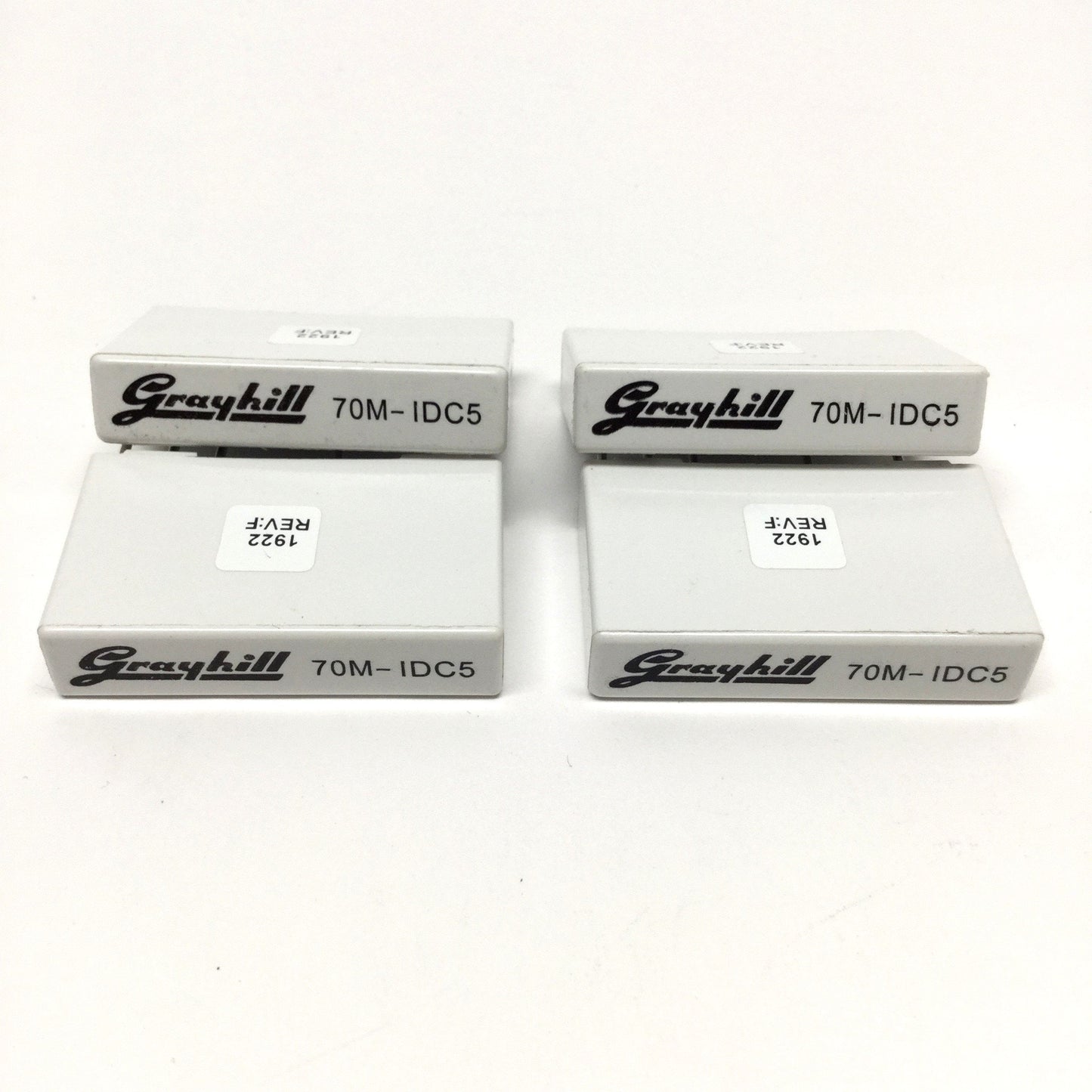New – Open box Lot of 4 Grayhill 70M-IDC5 Rev F SSR DC Digital Input Module, 3-32VDC 50mA