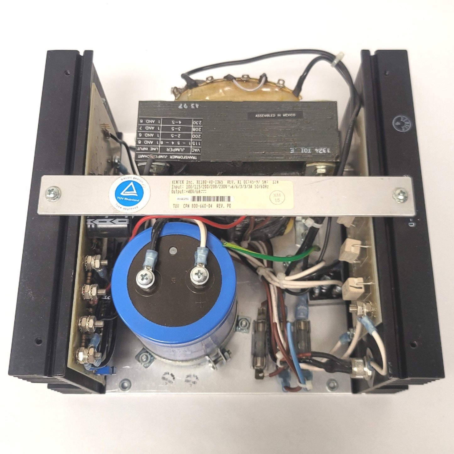 Used Xentek Inc XE180 Switching Mode Power Supply In 100-230VAC, Out 40VDC 6A