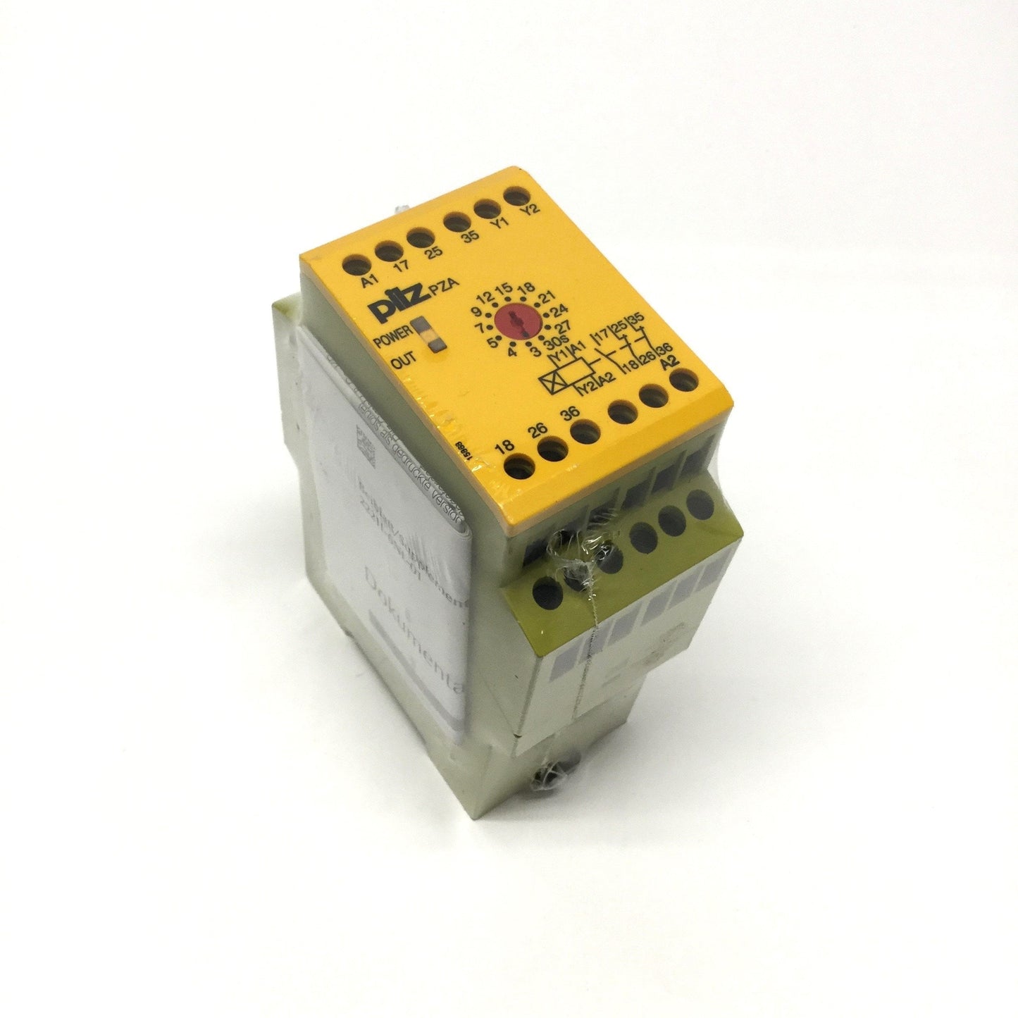 New Pilz PZA 30/24VDC 1/n/o 2n/c 774030 Safety Timer Relay, Delay-On, 3-30sec