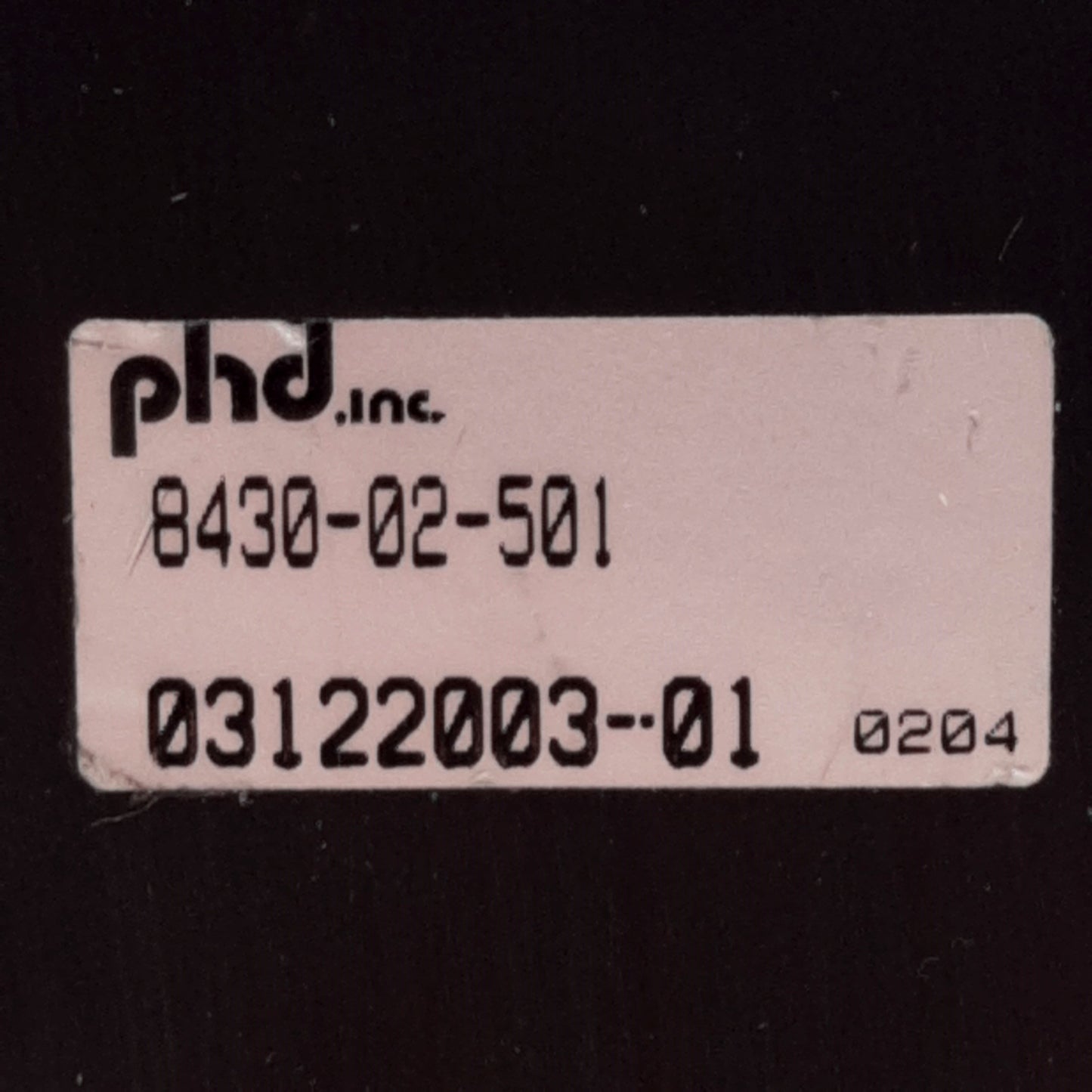 Used Phd 8430-02-501 Angular Gripper, ø1in Bore, 40-150PSI, 1/8in NPT, Buna-N Seals