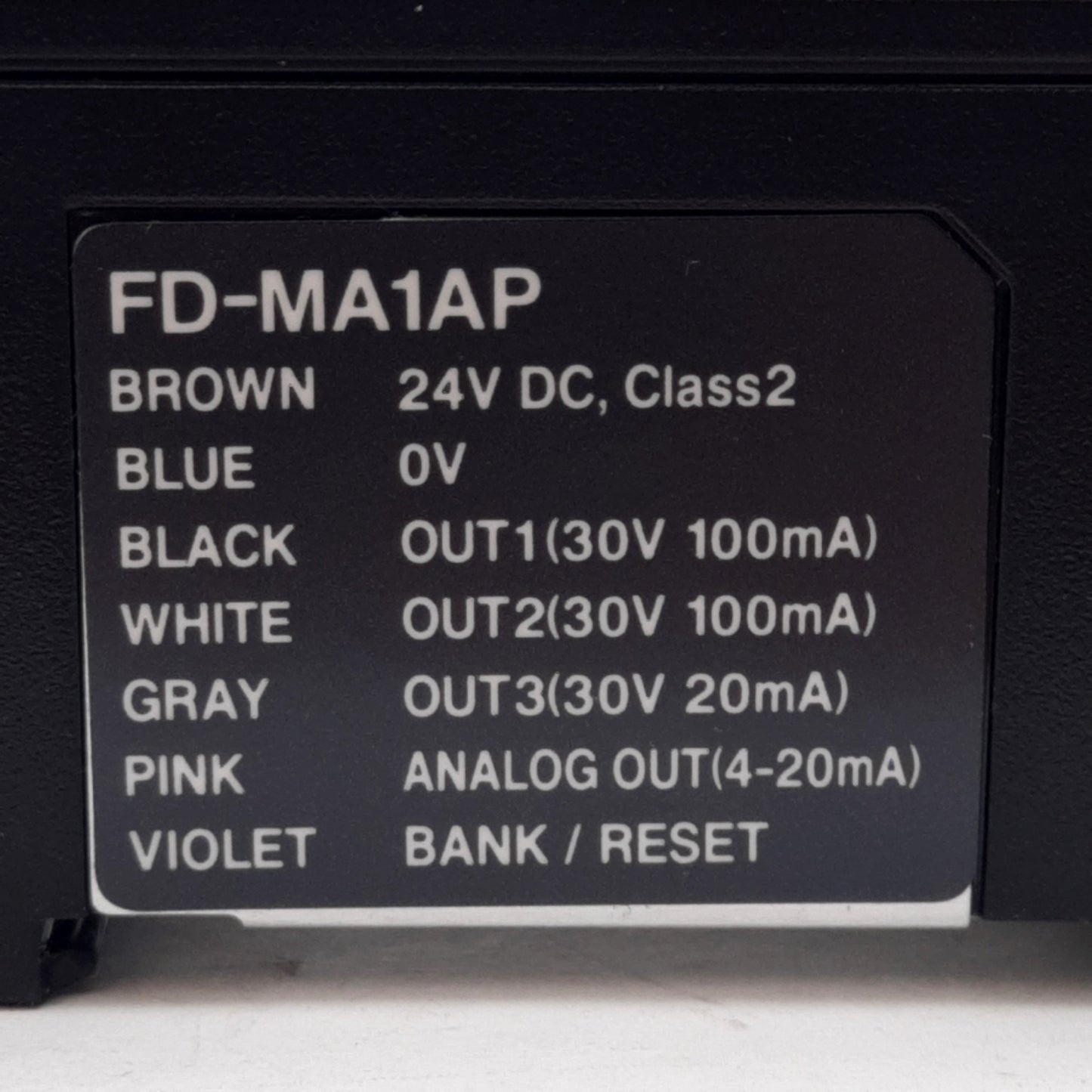 New Keyence FD-MA1AP Amplifier For FD-MH Series Electromagnetic Flow Sensors 24VDC