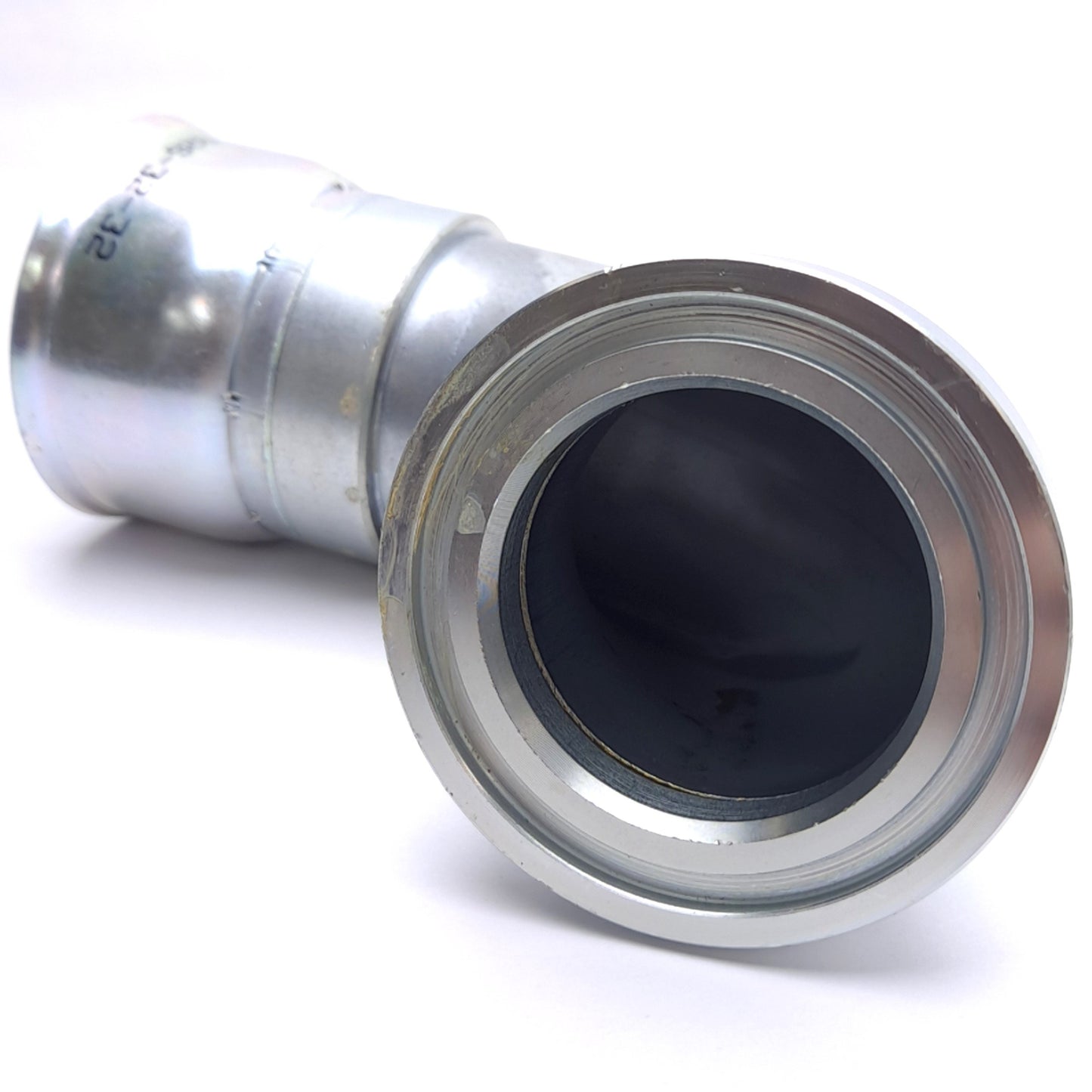 New – Open box Parker 11926-32-32 Crimp Style Hydraulic Hose Fitting, 90° Elbow, ø2in Hose ID