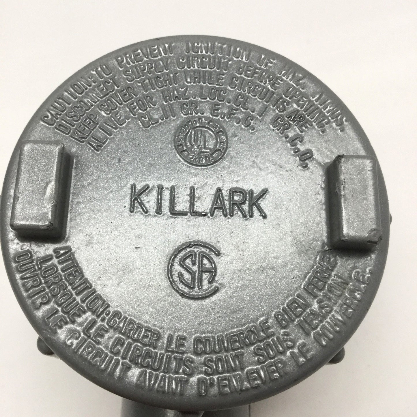 New – Open box Killark GEMLB-2 Hazardous Location Aluminum Conduit Box Outlet Body 3/4" NPT
