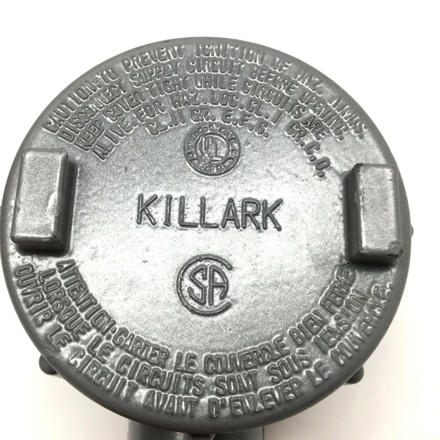 New – Open box Killark GEMLB-2 Hazardous Location Aluminum Conduit Box Outlet Body 3/4" NPT