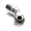 New – Open box Parker 1J7HY-10-12 Crimp Style Hydraulic Hose Fitting, 45° Elbow, ø3/4in Hose ID