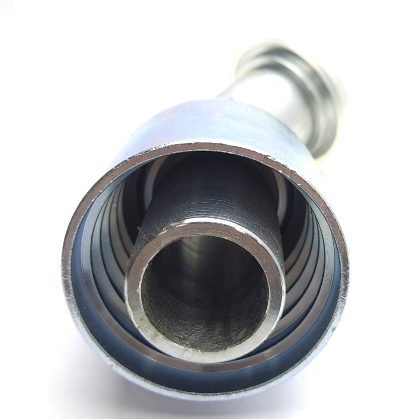 New – Open box Parker 11771-24-24 Crimp Style Hydraulic Hose Fitting, 45° Elbow, ø1.5in Hose ID