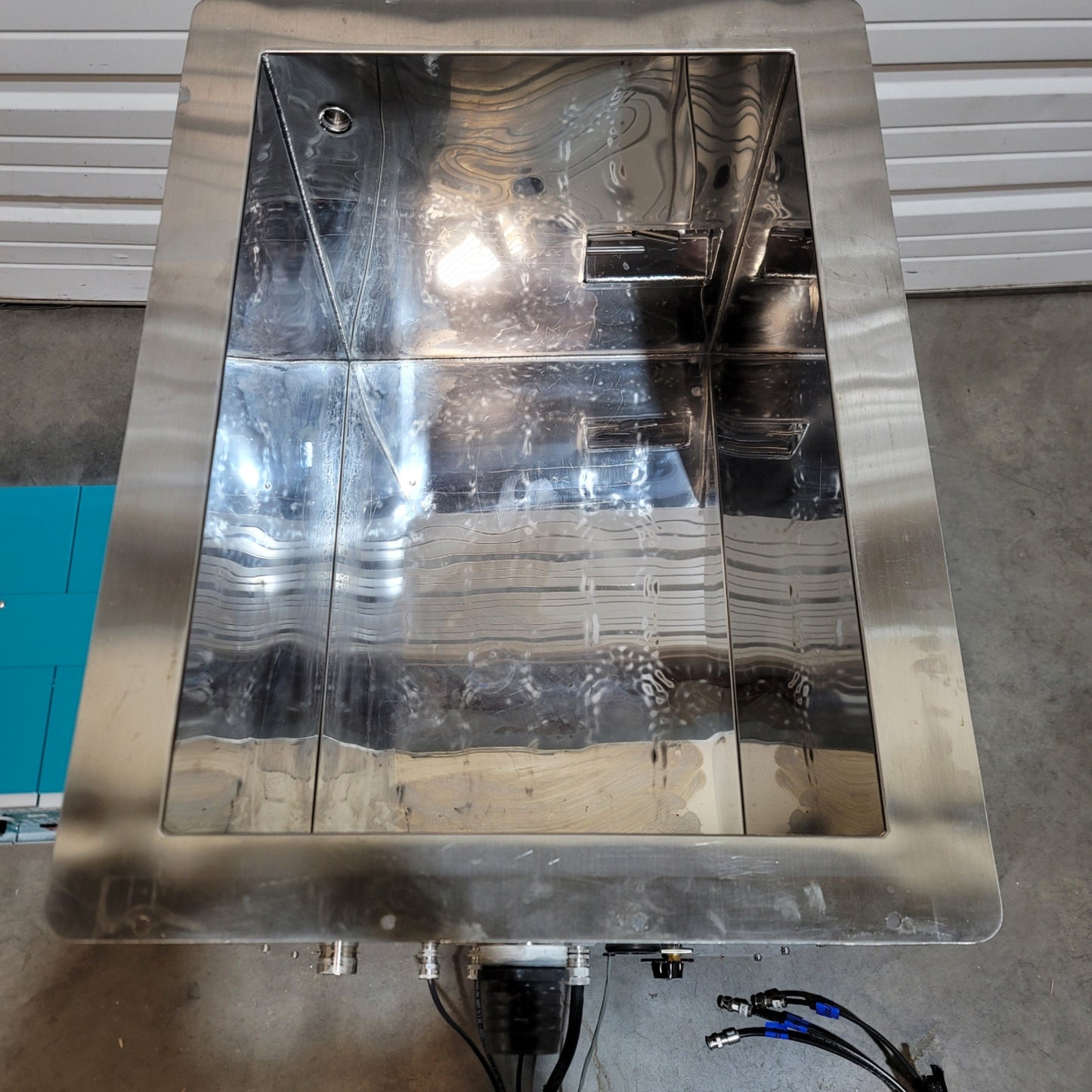 Used Crest 4HT-1826-18-SP Ultrasonic Cleaning Tank 1500W 40kHz 33Gal 18" x 26" x 18"