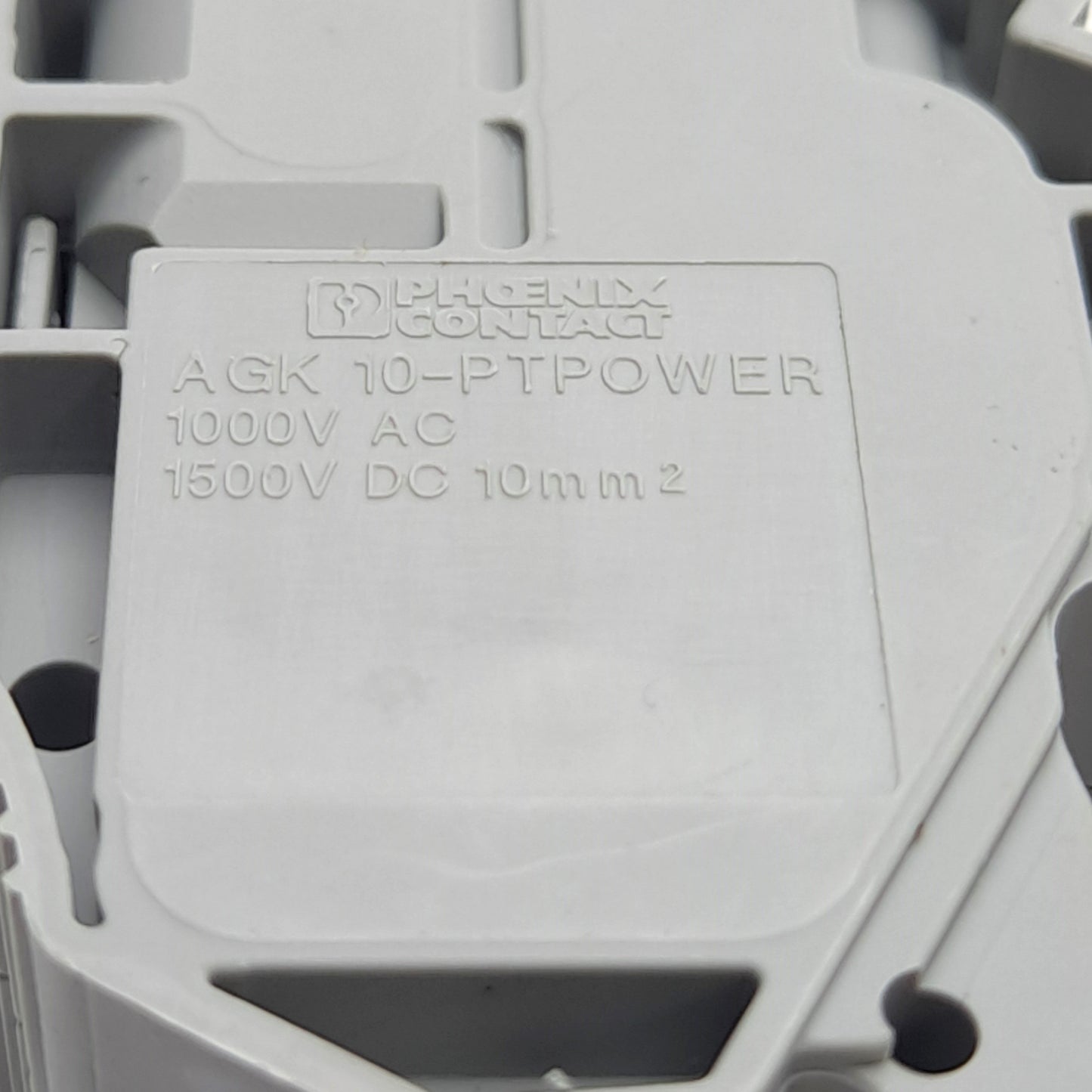 New – Open box Lot of 5 Phoenix Contact AGK 10-PTPOWER 3260145 Pick-Off Terminal Block, 1-Level
