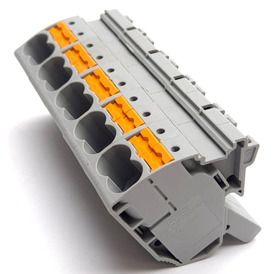 New – Open box Lot of 5 Phoenix Contact AGK 10-PTPOWER 3260145 Pick-Off Terminal Block, 1-Level