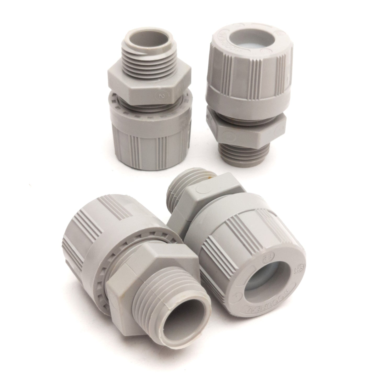 New – Open box Lot of 4 Woodhead LP 1300980069 Liquid Tight Cable Grip 1/2in NPT, 0.375-0.437in