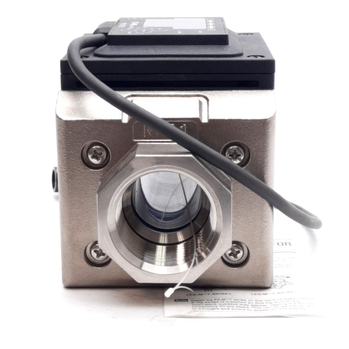 New – Open box Keyence FD-MZ100AYKP Electromagnetic Flow Sensor, 100L/min, 1in NPT, 24VDC