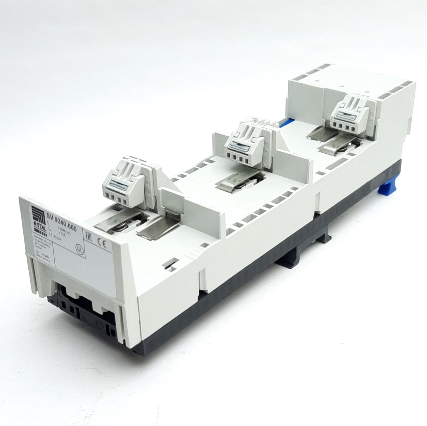 New Rittal SV 9340.660 OM Adapter With Spring Clamp 3-Pole, 690VAC 32A 3-Phase