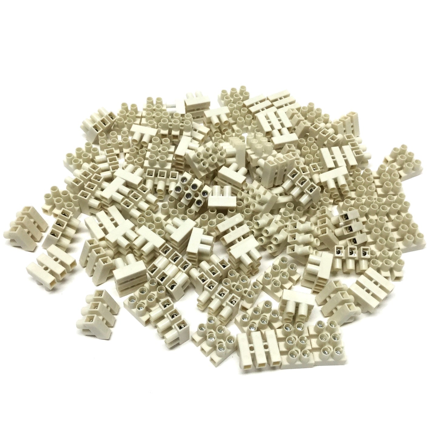 New – Open box Lot of 100 Molex 39100-1903 Panel Mount Terminal Block Connectors 3-Position 20A