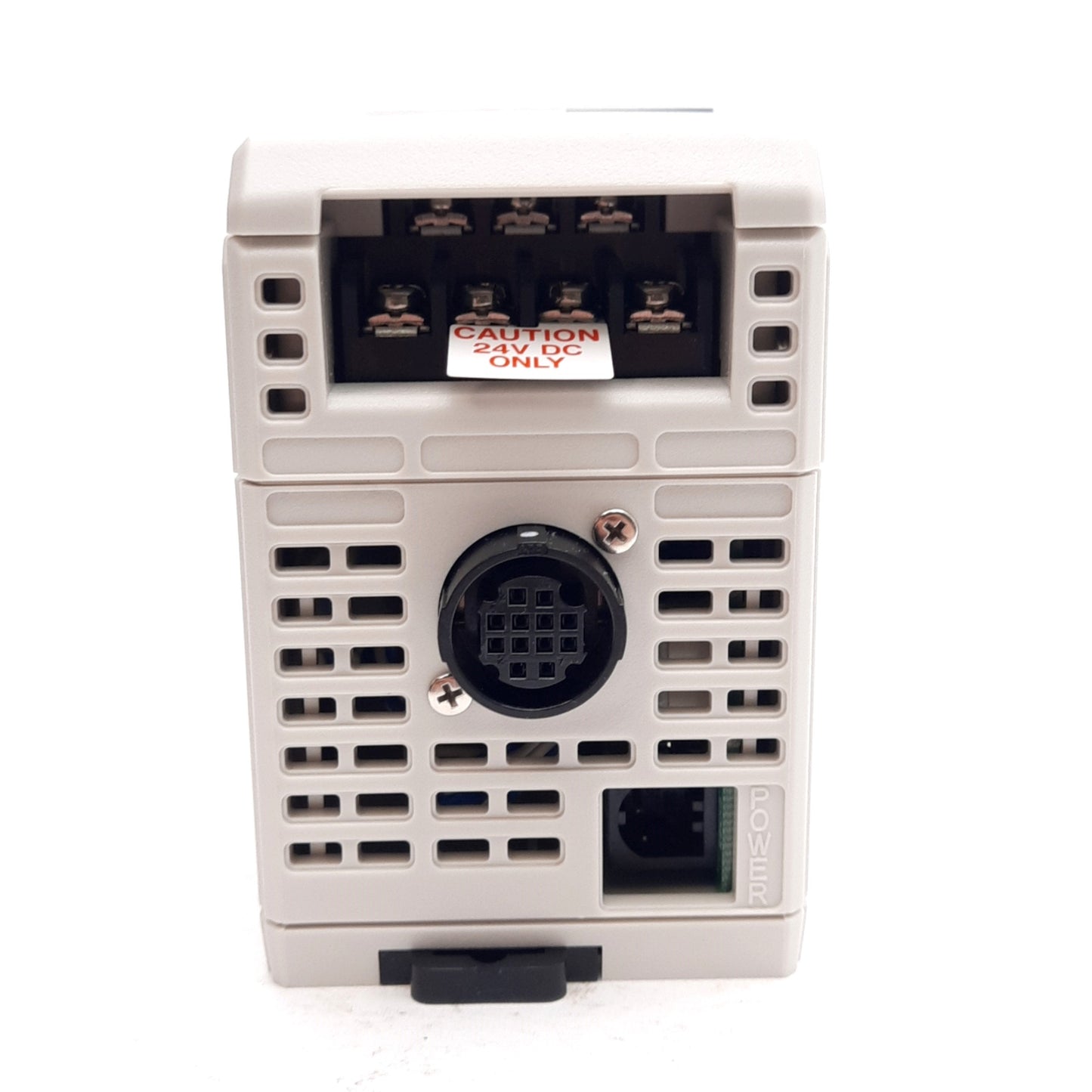 New Keyence SJ-M201 Spot Type Amplifier Unit, 24VDC Input, ±6kV Output, DIN Rail
