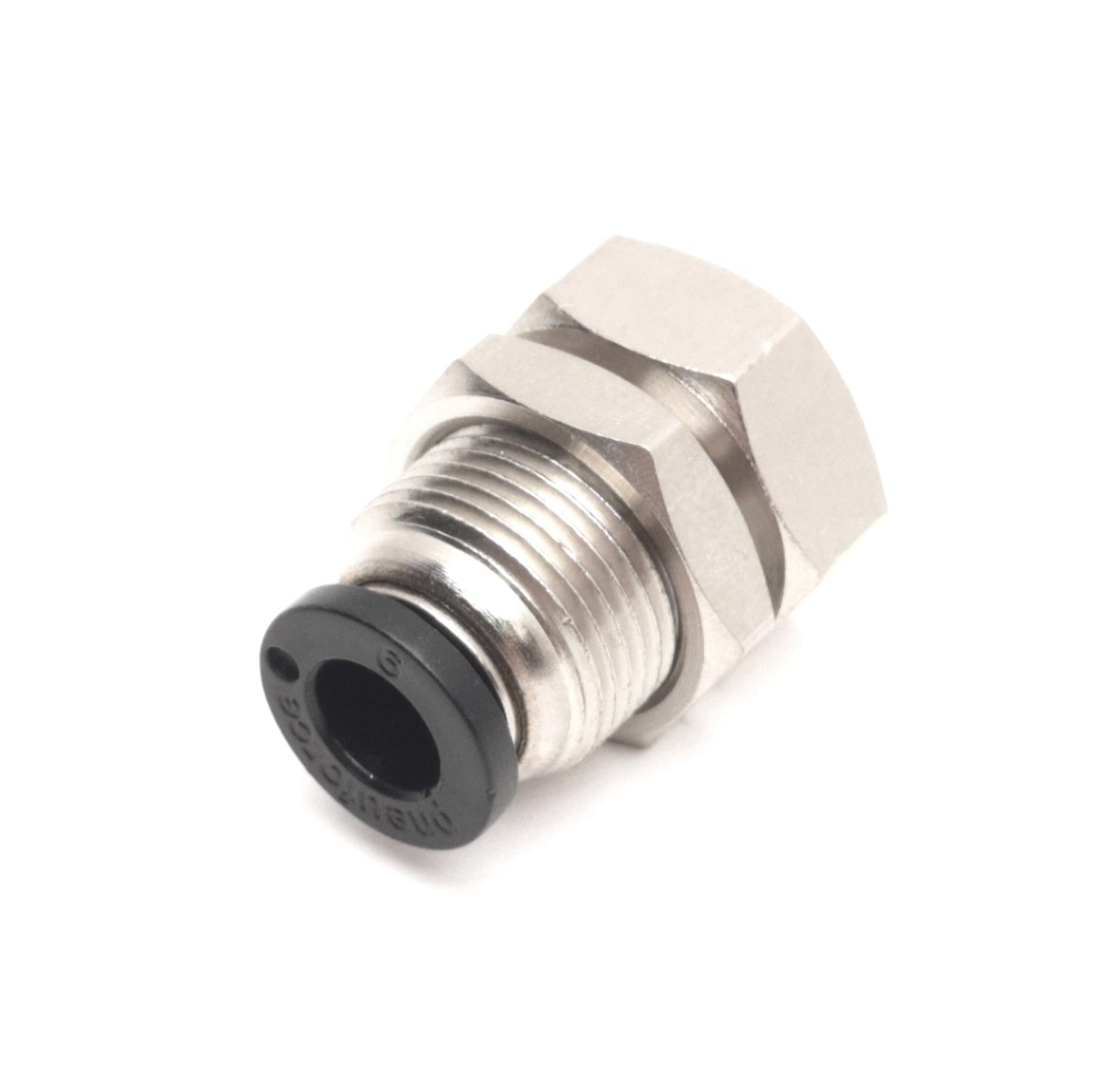 New Lot of 10 Pneuforce PMF06-G01 Pneumatic Bulkhead Fittings, G1/8 to 6mm Tube