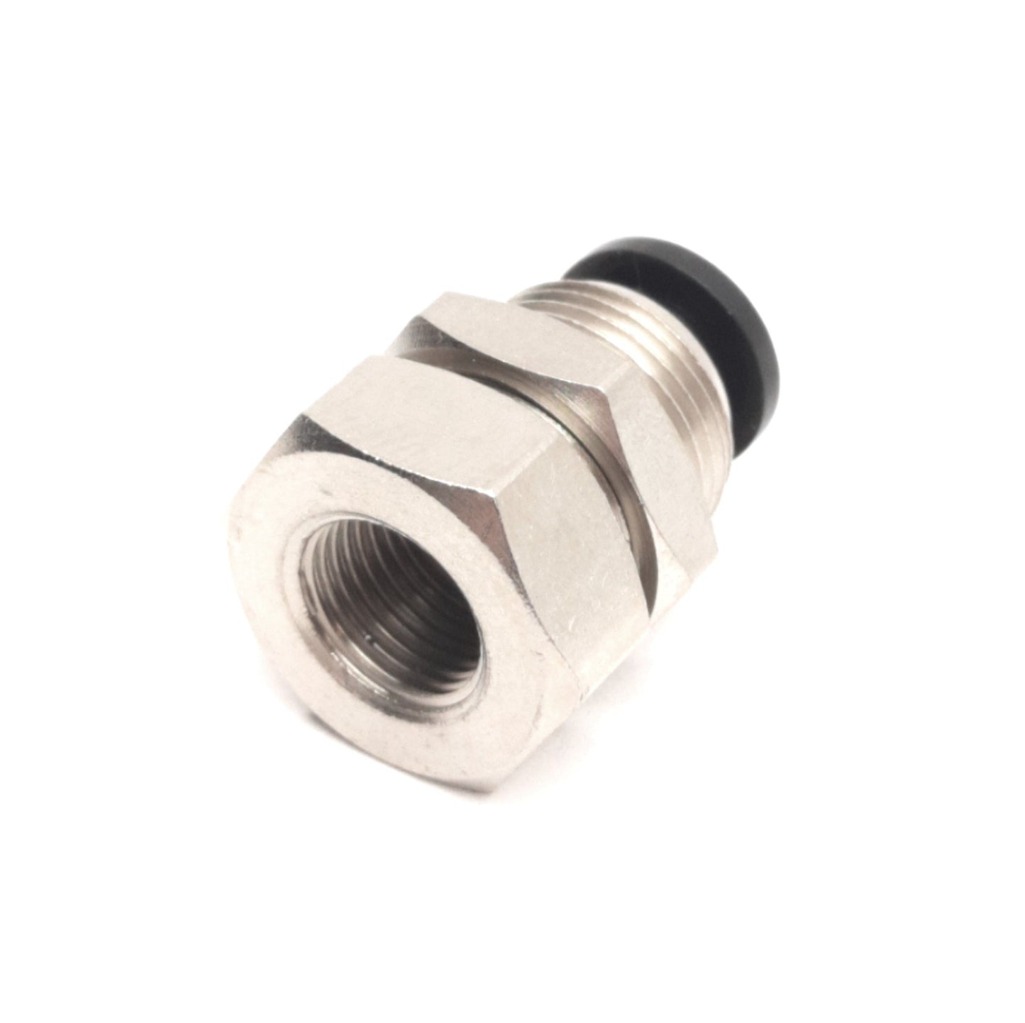 New Lot of 10 Pneuforce PMF06-G01 Pneumatic Bulkhead Fittings, G1/8 to 6mm Tube