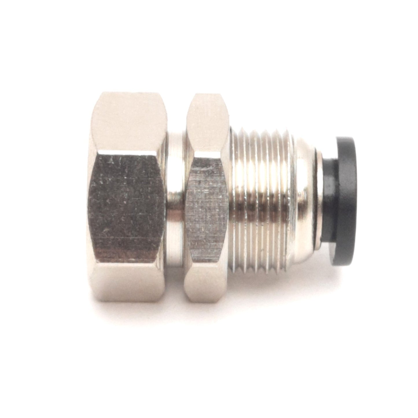 New Lot of 10 Pneuforce PMF06-G01 Pneumatic Bulkhead Fittings, G1/8 to 6mm Tube