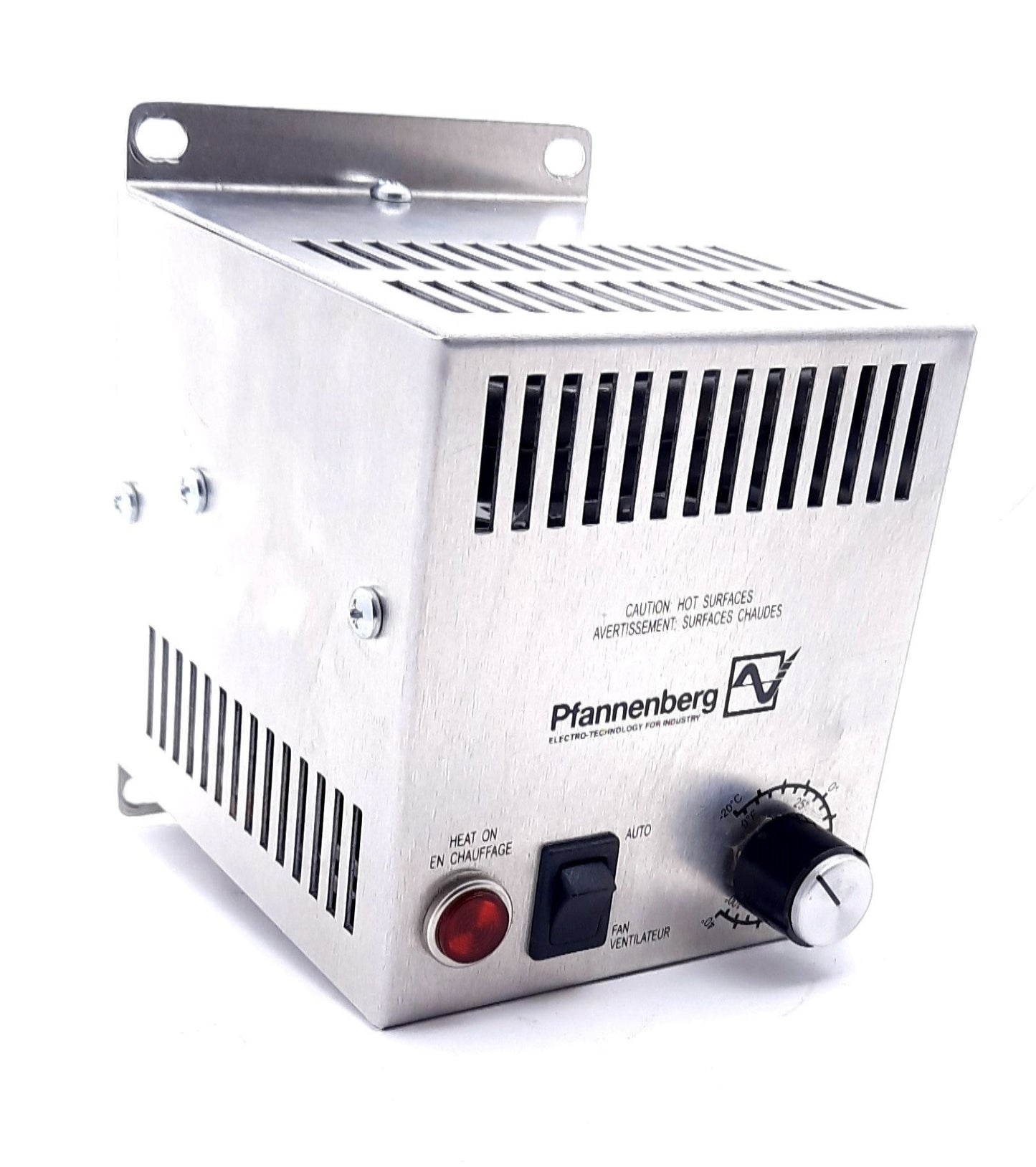 Used Pfannenberg 17012515407 Fan Heater W/Built-in Thermostat 120VAC 125W 16CFM