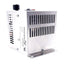 Used Pfannenberg 17012515407 Fan Heater W/Built-in Thermostat 120VAC 125W 16CFM