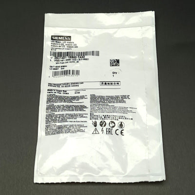 New Siemens 3SU1401-1BB60-1AA0 LED Module, White, Screw Terminal, 24VAC/DC