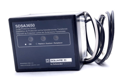 New Square D SDSA3650 3 Phase Industrial Surge Protector 600Y/347VAC 40kA