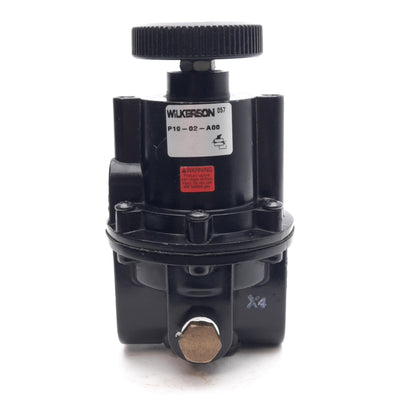 Used Wilkerson P19-02-A00 Pneumatic Regulator 250PSIG Inlet 0-2PSIG Adjustment NPT1/4