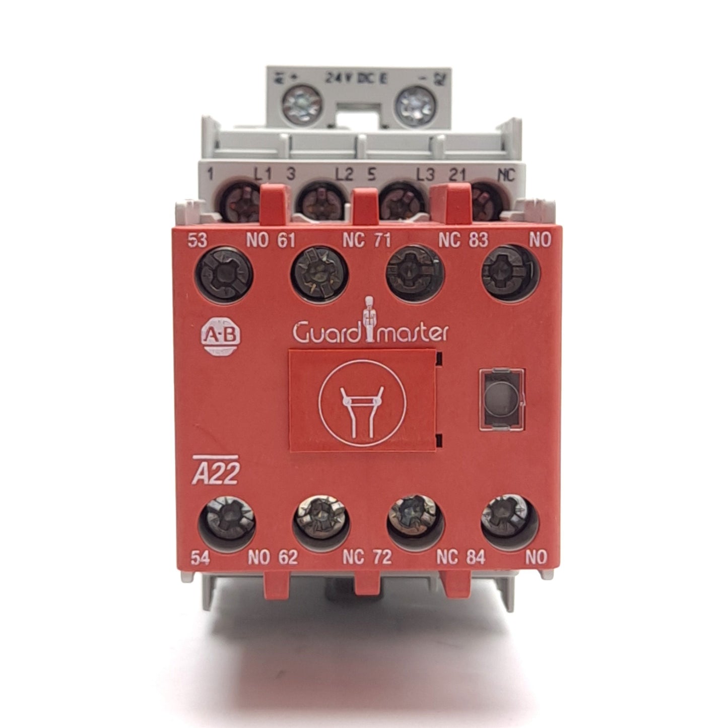 New – Open box Allen Bradley 100S-C12EJ23C Safety Contactor, 12A, 3 N.O. Poles, 24VDC Coil