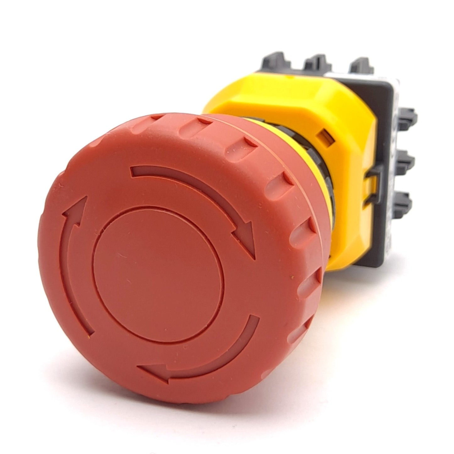 New IDEC XW1E-BV402MR Emergency Stop Switch, ø22mm Mounting, ø40mm Push-Pull Button