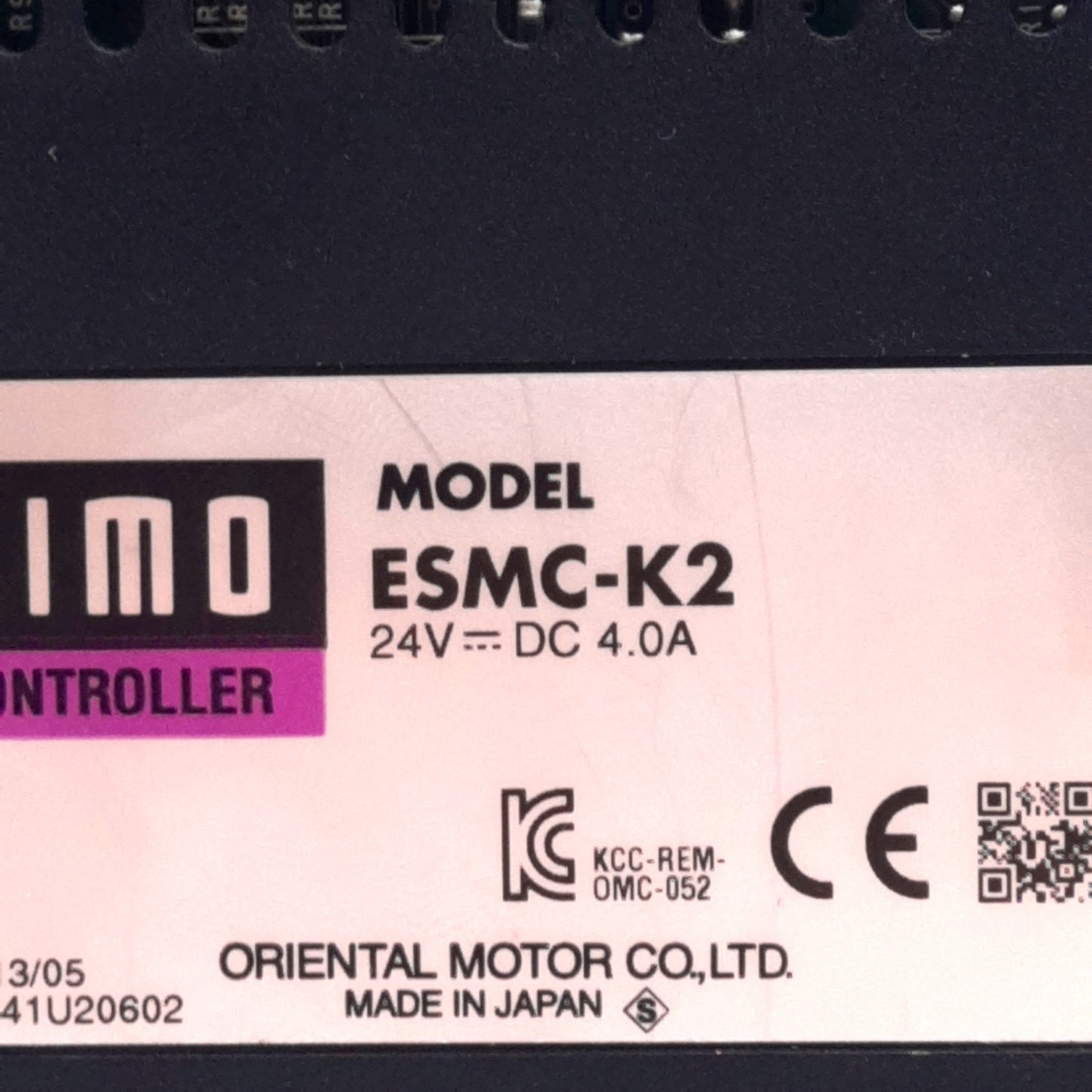 Used Limo ESMC-K2 Linear Motion Controller For EZ II Series Actuators, 24VDC 4A