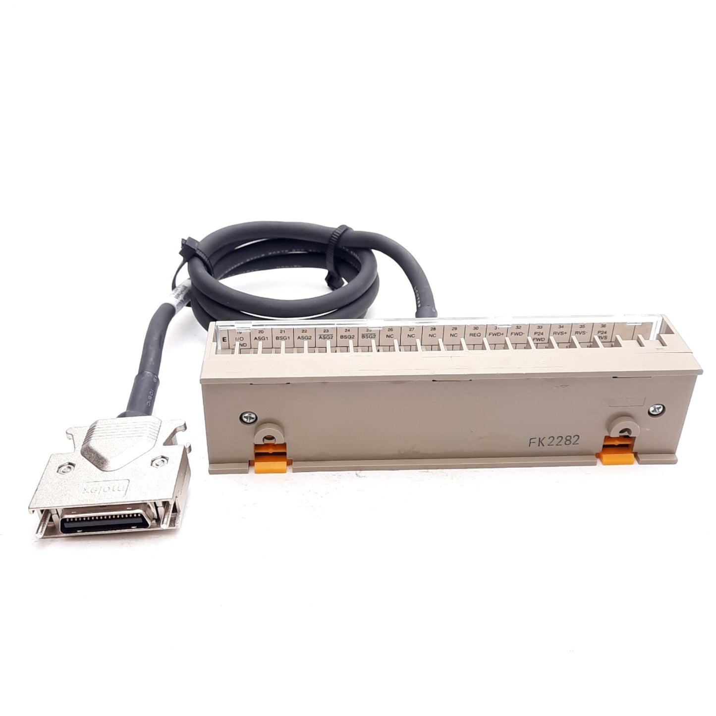 Used Oriental Motor CC36T1 Driver Cable Terminal Block Conversion Unit, DIN Rail
