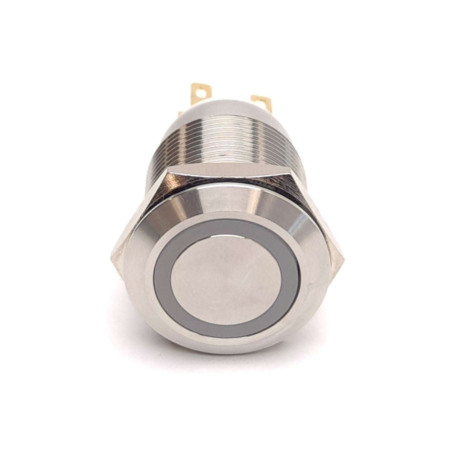 New – Open box Lot of 3 CIT AH1NBSG24 Illuminated Push-Button, Momentary, Green LED, 24VDC