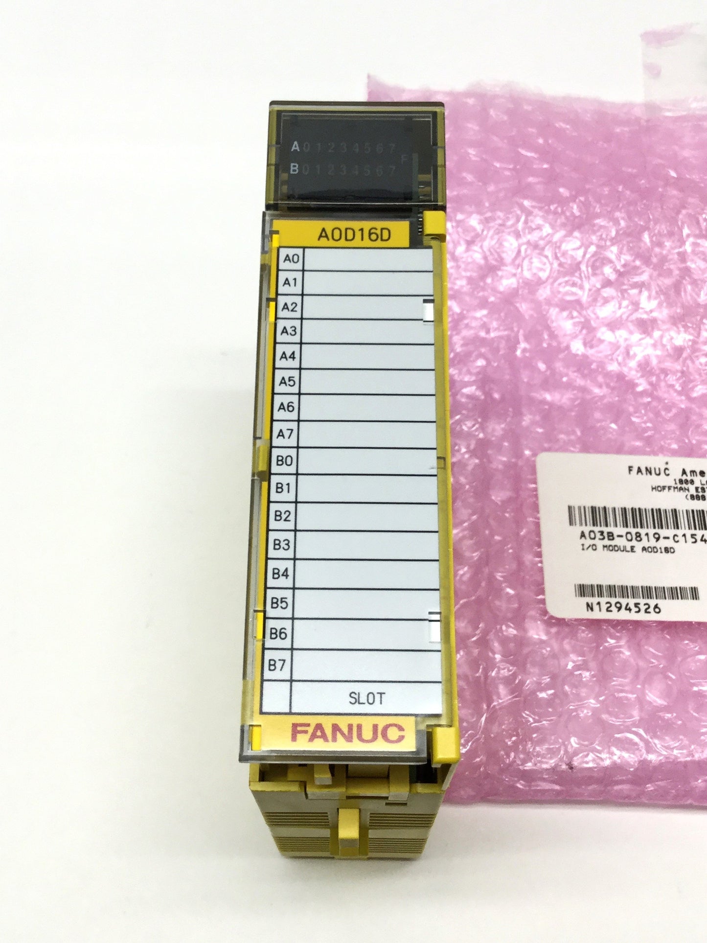 New Fanuc A03B-0819-C154 Digital Output Module, 16-Point, 12/24VDC 0.5A POS