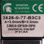 Used Spartan Scientific 3826-0-77-B3C3 Inert Gas Mixing Solenoids, 25PSI, 24VDC Coils