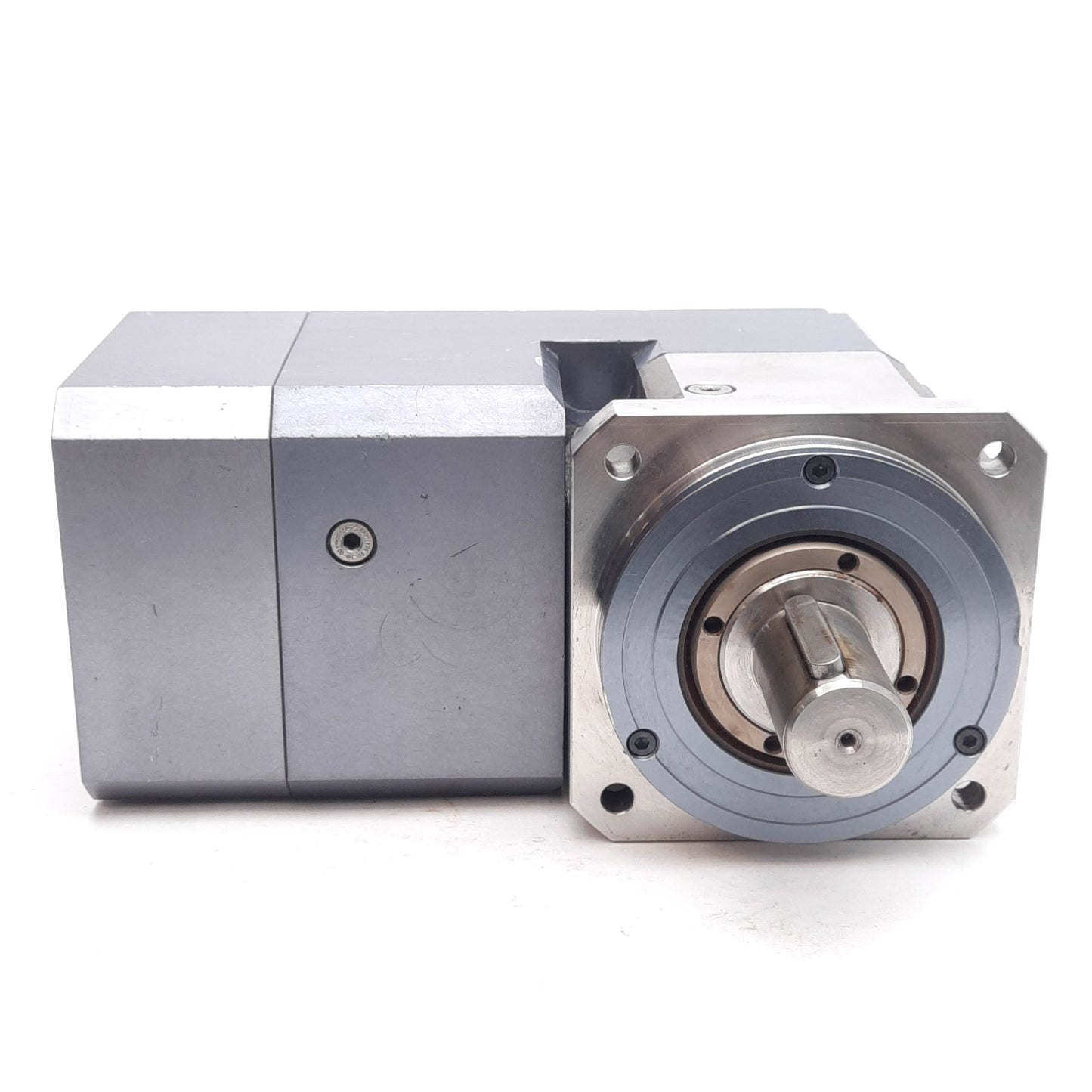 Used Parker RS90-030-SH Right Angle Planetary Gearhead, 30:1, ø22mm Shaft, ø14mm Bore