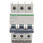 New – Open box Schneider Electric 60195 Mini Circuit Breaker, 3-Pole, D-Curve, 240VAC 15A