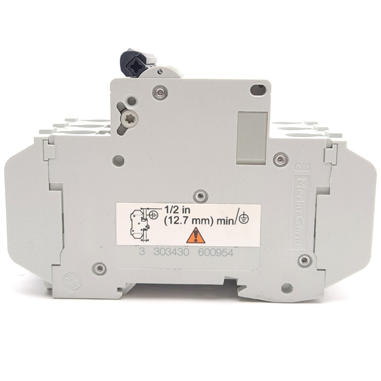 New – Open box Schneider Electric 60195 Mini Circuit Breaker, 3-Pole, D-Curve, 240VAC 15A