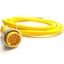 New Mencom MIN-12MPX-6 Cordset MIN Size 3 12-Pin Male To Flying Leads , 6ft