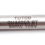 Used Tutco CH44353 Cartridge Heater 120V 300W, ø3/8in x 5in, 17in SS Braided Leads
