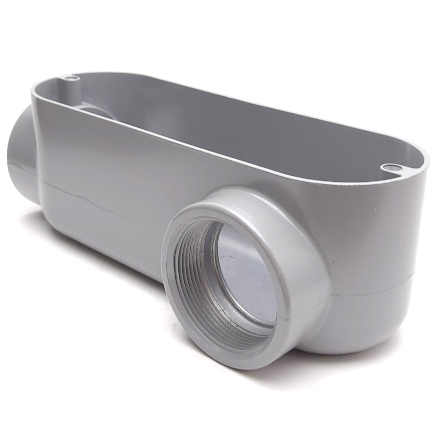 New – Open box Hubbell Killark EALL-6 Conduit Body Fitting, Type LL, Aluminum, ø2in Hub