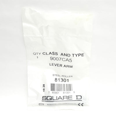 New Sqaure D 9007CA5 Limit Switch Roller Arm 5/8in Diameter x 1/4in W x 2in L