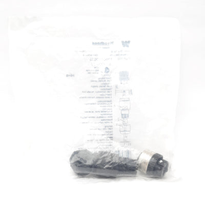 New Woodhead 1200710036 Field Attachable Connector M12 4-Pin Female, 4A