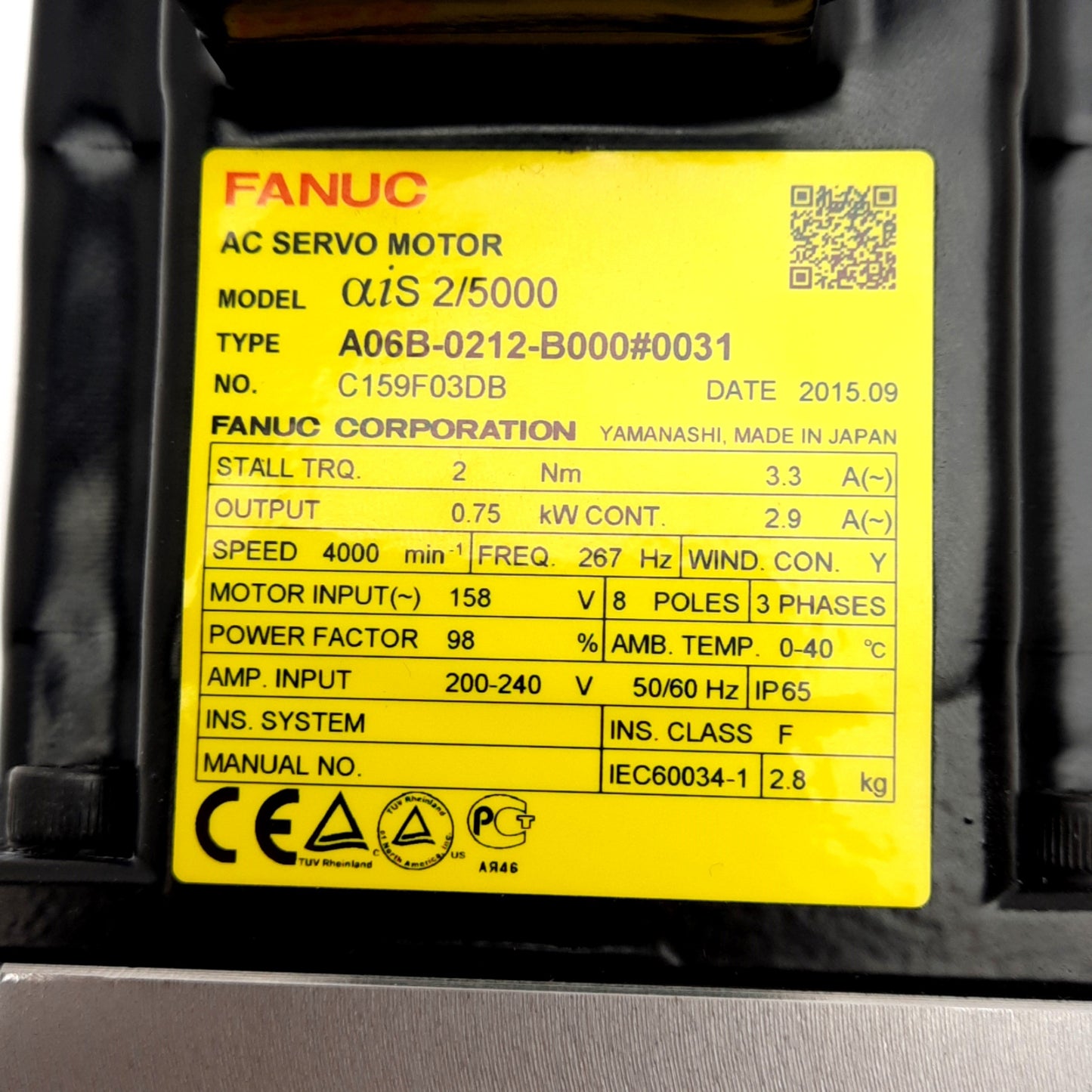 New – Open box Citizen K16-KE202ASSY Built-In Servo Motor & Ballscrew For Citizen K16 CNC Lathe