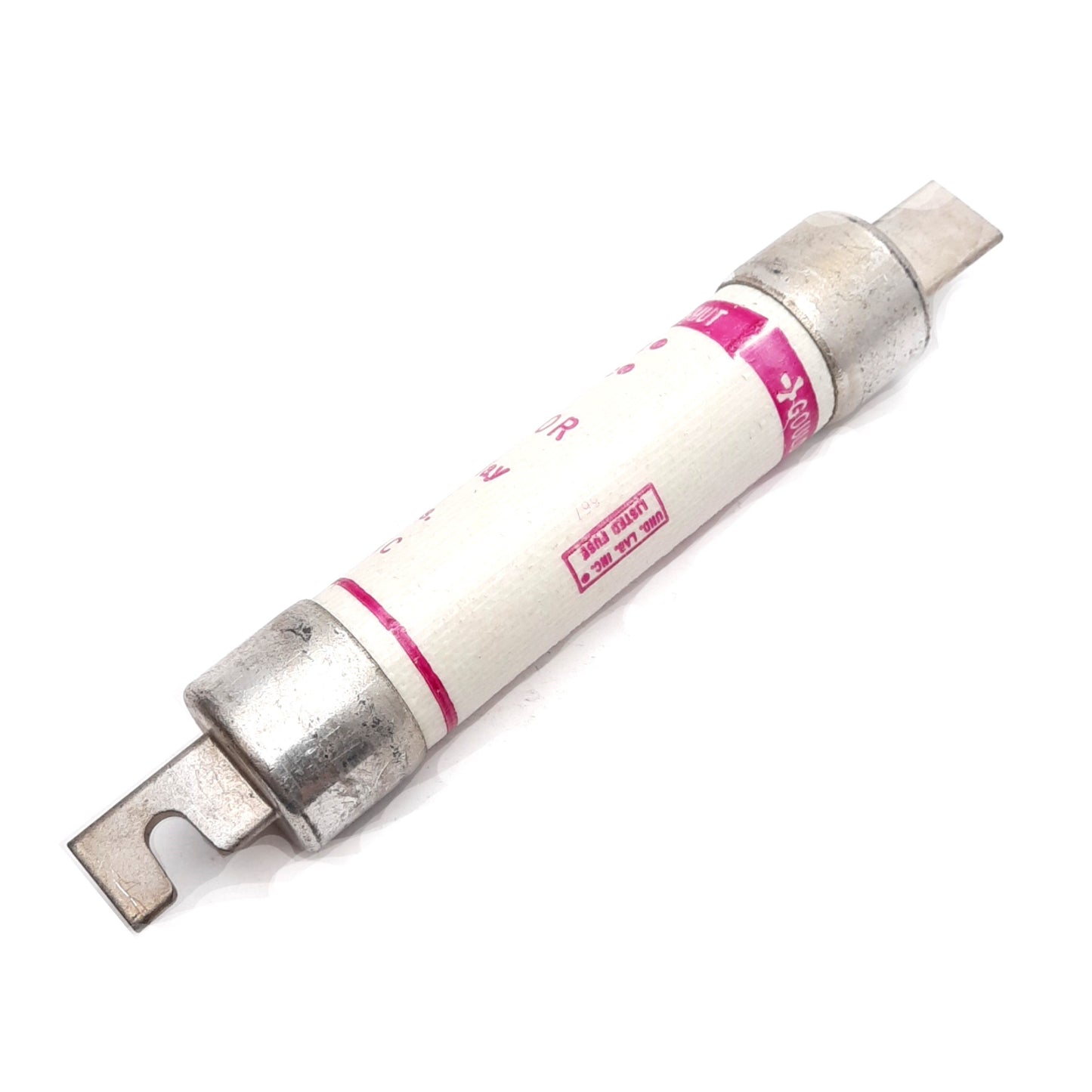 Used Ferraz Shawmut TRS80R Time Delay Dual Element Fuse, RK5, 80A, 600VAC/DC, Blades