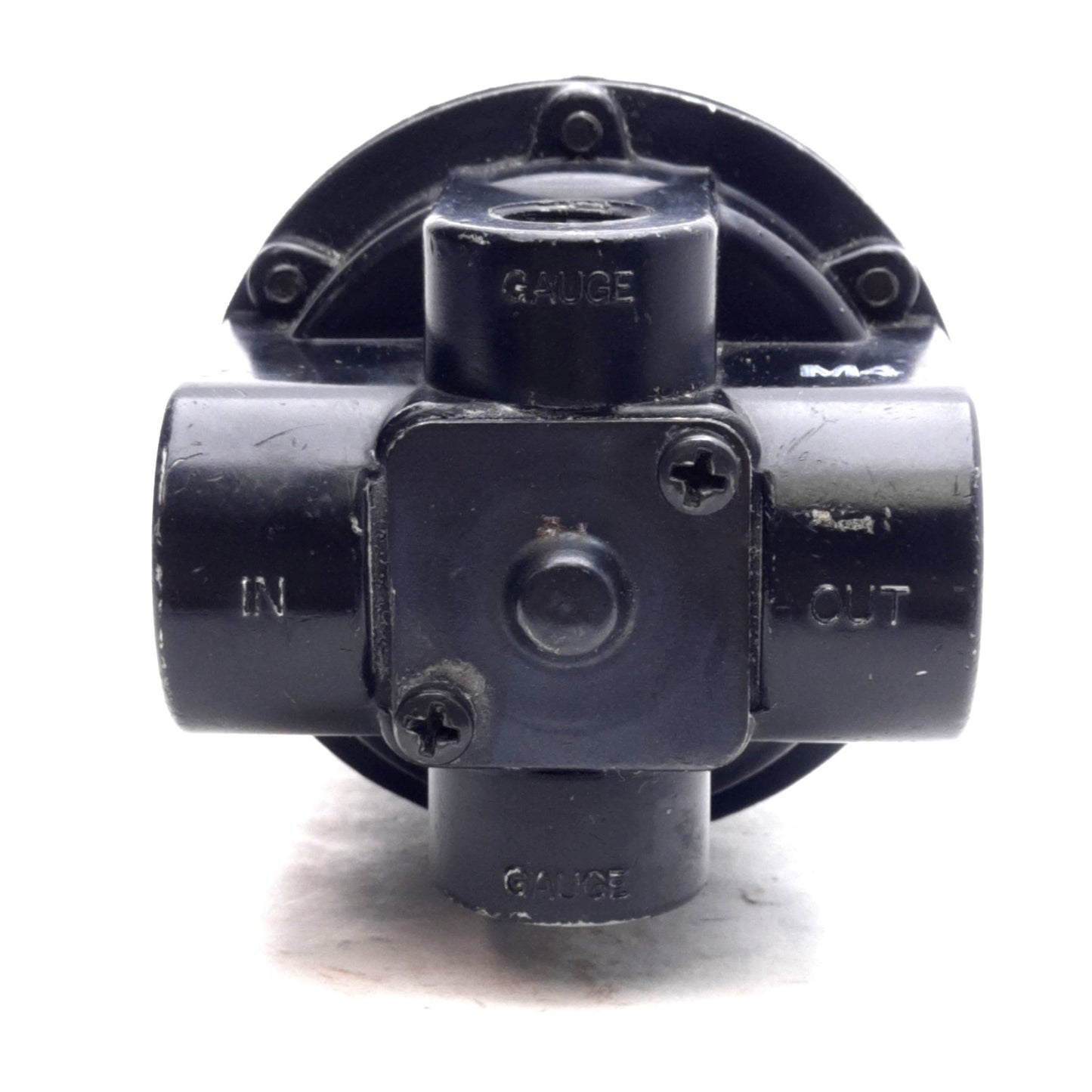 Used Parker Watts R230-02D Regulator 0-150PSI Adjustment, 250PSI Inlet, 80SCFM NPT1/4